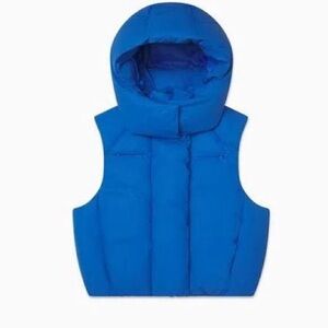 KHY Women's Blue Puffer Vest